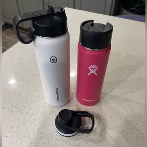 Thermo Flask (2) double insulated SS water bottles